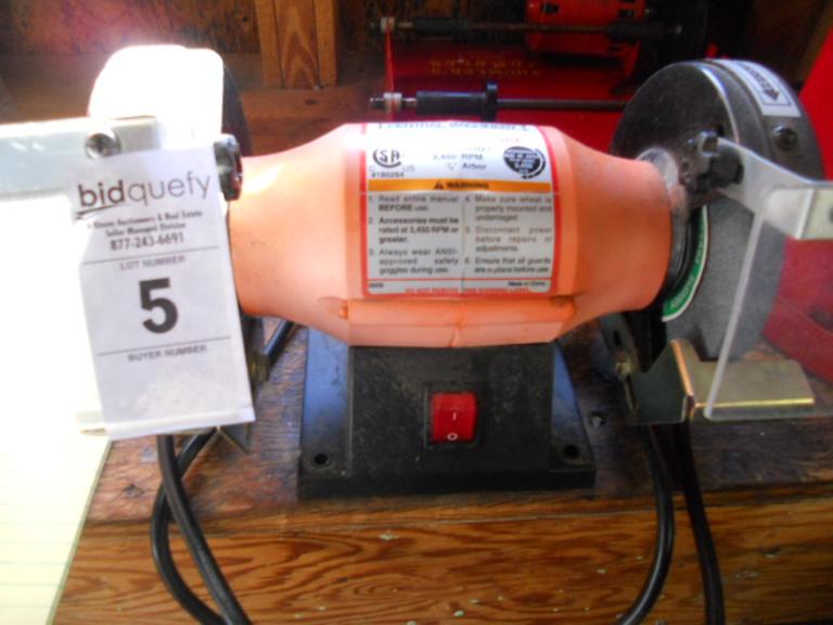 Central Machinery 5” Bench Grinder